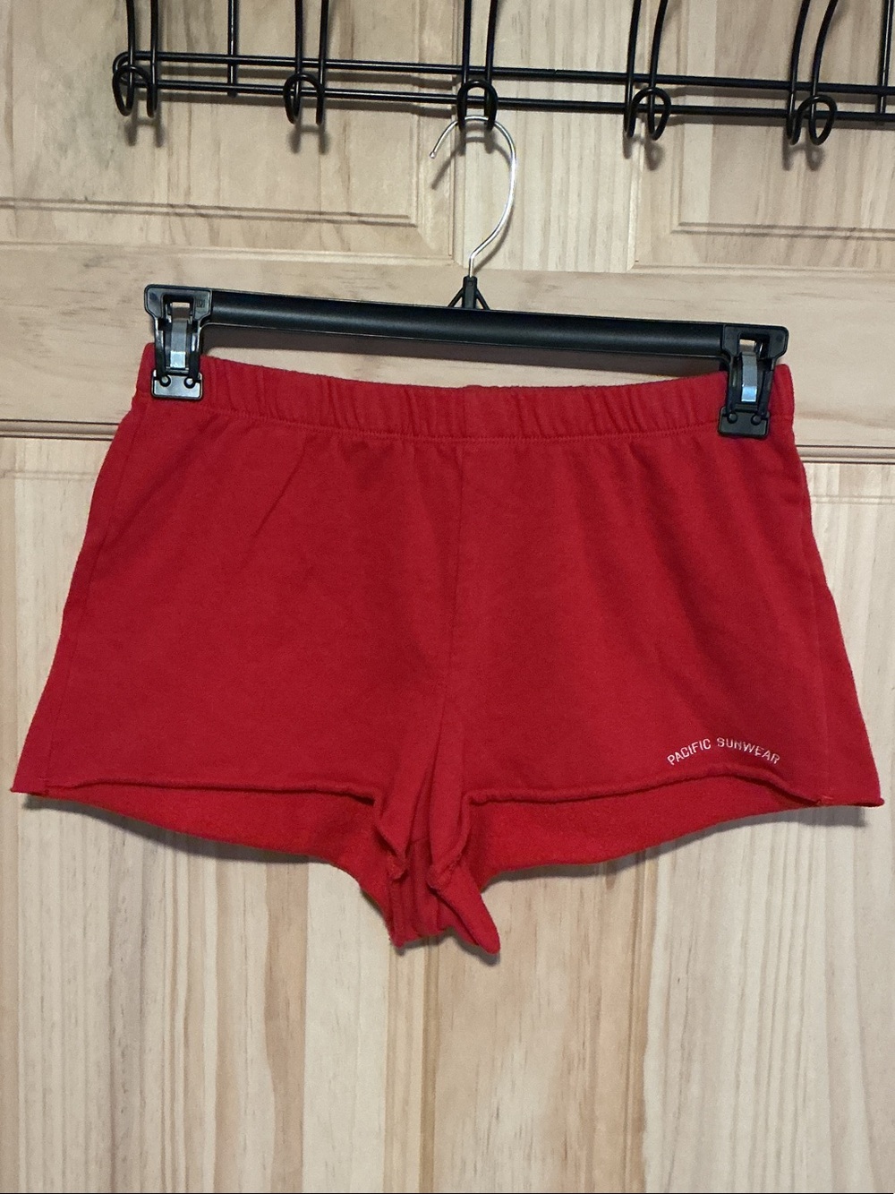 Pacific Sunwear Red Lounge Shorts